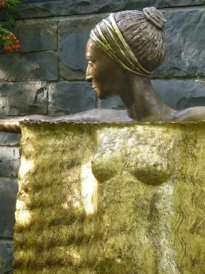 Estatuas para fuentes de agua de bronce